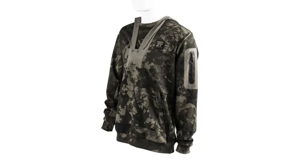 NASH - Mikina ZT Lite Luxe Hoody Camo vel. 3XL