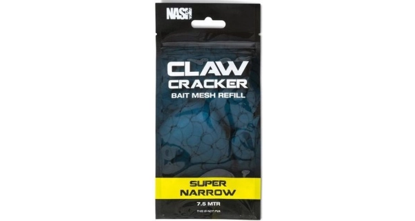 NASH - Náhradní náplň Claw Cracker Bait Mesh Refill 7,5 m Narrow 23 mm