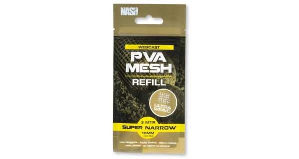 NASH - Náhradní PVA punčocha Webcast Ultra Weave PVA Refill Super Narrow