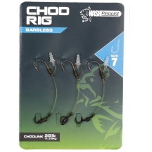 NASH - Návazec Chod Rig Barbless vel. 7 3 ks