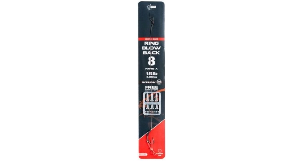 NASH - Návazec Ring Blow Back Rig Micro Barbed vel. 8