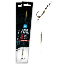 NASH - Návazec Ronnie Claw Rig Barbed vel. 4