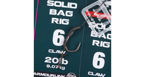 NASH - Návazec Solid Bag Rig Micro Barbed vel. 6