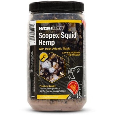 NASH - Partikl konopné semínko Scopex Squid Hemp 500 ml
