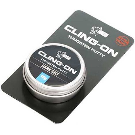 NASH - Plastické olovo Cling-On Tungsten Putty 15 g Dark Silt