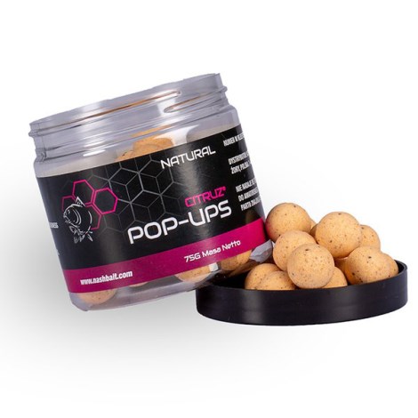 NASH - Plovoucí boilie Pop Ups Citruz Natural 12 mm 75 g