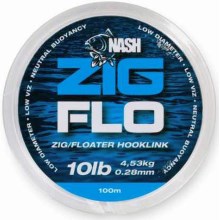 NASH - Plovoucí vlasec NXT Zig Flo 100 m 10 lb 0,28 mm