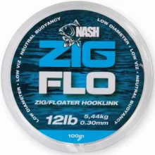 NASH - Plovoucí vlasec NXT Zig Flo 100 m 12 lb 0,30 mm