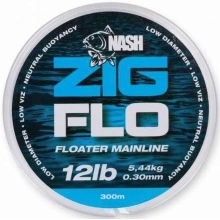 NASH - Plovoucí vlasec NXT Zig Flo 300 m 12 lb 0,30 mm