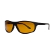 NASH - Polarizační brýle Black Wraps With Yellow Lenses