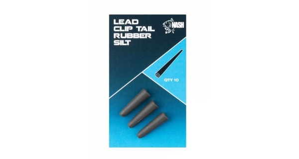 NASH - Převlek na závěsku Lead Clip Tail Rubber Silt