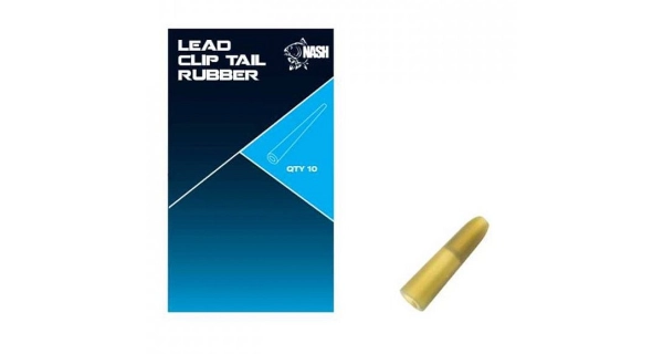 NASH - Převlek na závěsku Lead Clip Tail Rubber Weed Green