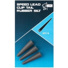 NASH - Převlek na závěsku Speed Lead Clip Tail Rubber Silt
