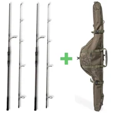 NASH - Prut Scope OPS Abbreviated CG (Ceramic) 3,5 lb 2,7 m 2 ks + Pouzdro na prut Scope OPS Soft Protect 2 Rod Skin 9 ft Zdarma