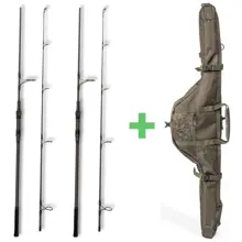 NASH - Prut Scope OPS Abbreviated CG (Ceramic) 3,5 lb 2,7 m 2 ks + Pouzdro na prut Scope OPS Soft Protect 2 Rod Skin 9 ft Zdarma