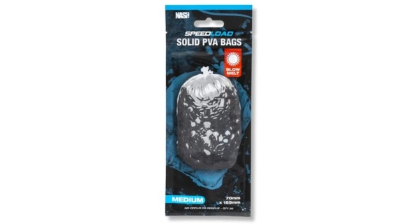 NASH - PVA sáčky Speedload Solid PVA Bags Slow Melt vel. M