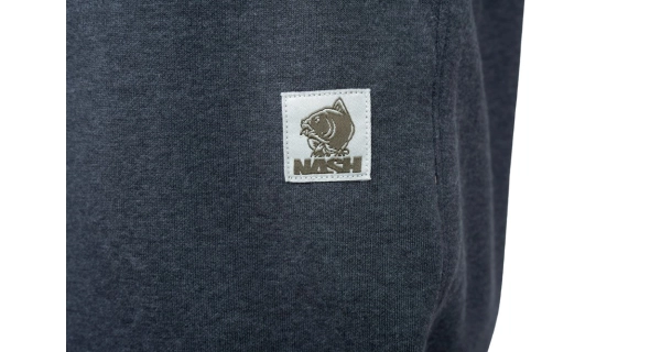 NASH - Tepláky Make It Happen Badge Joggers Grey Marl vel. L