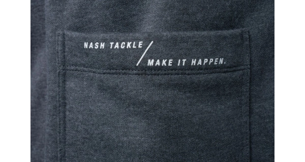 NASH - Tepláky Make It Happen Badge Joggers Grey Marl vel. L
