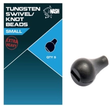 NASH - Těžké korálky Tungsten Swivel and Knot Bead Small 5 ks