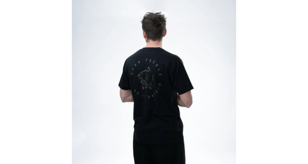 NASH - Tričko Make It Happen Carp Logo T-Shirt Black vel. XL