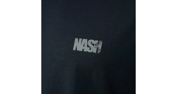 NASH - Tričko Make It Happen Carp Logo T-Shirt Black vel. XL