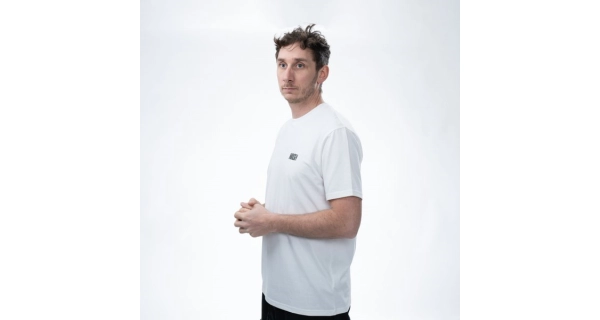 NASH - Tričko Make It Happen Carp Logo T-Shirt Ecru vel. S