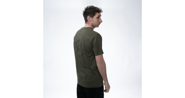 NASH - Tričko Make It Happen Carp Logo T-Shirt Green vel. 3XL