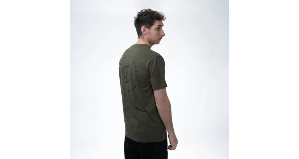 NASH - Tričko Make It Happen Carp Logo T-Shirt Green vel. L