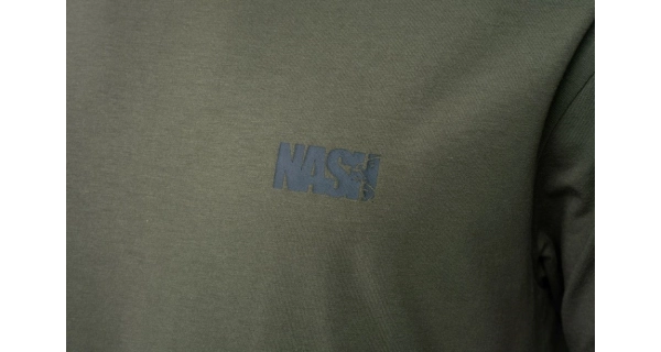 NASH - Tričko Make It Happen Carp Logo T-Shirt Green vel. L