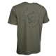 NASH - Tričko Make It Happen Carp Logo T-Shirt Green vel. L