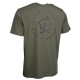 NASH - Tričko Make It Happen Carp Logo T-Shirt Green vel. XL