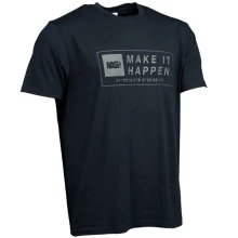 NASH - Tričko Make It Happen Coordinates T-Shirt Black vel. XL