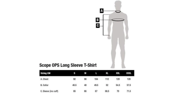 NASH - Tričko s dlouhým rukávem Scope OPS Long Sleeve T-Shirt vel. S