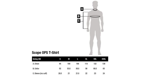 NASH - Tričko Scope OPS T-Shirt vel. M