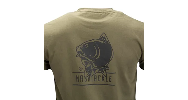 NASH - Tričko tackle T-shirt green XL