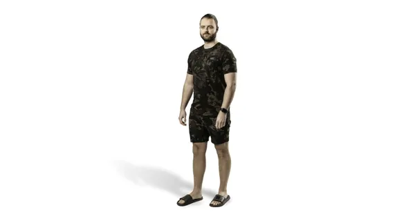 NASH - Tričko ZT Lite Luxe T Shirt Camo vel. 2XL