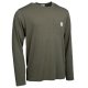 NASH - Triko Make It Happen Carp Logo Long Sleeve T-Shirt Green vel. 3XL