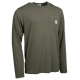 NASH - Triko Make It Happen Carp Logo Long Sleeve T-Shirt Green vel. 3XL