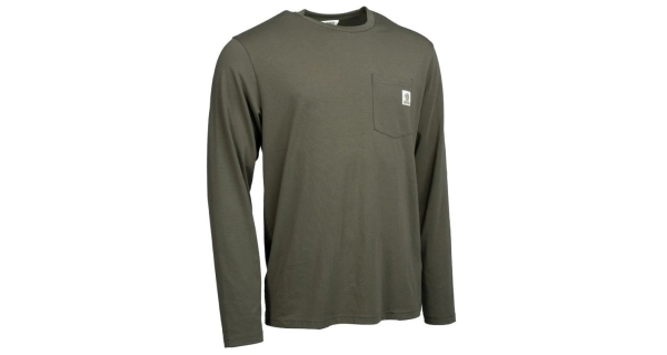 NASH - Triko Make It Happen Carp Logo Long Sleeve T-Shirt Green vel. 3XL