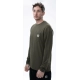 NASH - Triko Make It Happen Carp Logo Long Sleeve T-Shirt Green vel. L