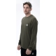 NASH - Triko Make It Happen Carp Logo Long Sleeve T-Shirt Green vel. M