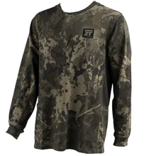 NASH - Triko ZT Lite Luxe Long Sleeve T Shirt Camo vel. 2XL
