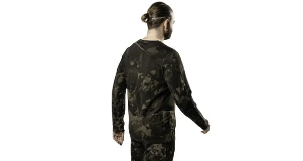 NASH - Triko ZT Lite Luxe Long Sleeve T Shirt Camo vel. 2XL