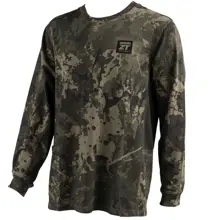 NASH - Triko ZT Lite Luxe Long Sleeve T Shirt Camo vel. 3XL