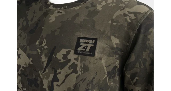 NASH - Triko ZT Lite Luxe Long Sleeve T Shirt Camo vel. 3XL