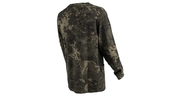 NASH - Triko ZT Lite Luxe Long Sleeve T Shirt Camo vel. M