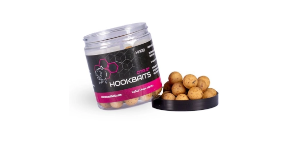NASH - Tvrzené boilie Hard Hookbaits Citruz 24 mm 175 g