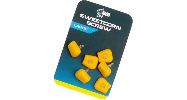 NASH - Umělá kukuřice Sweetcorn Screw vel. L 6 ks