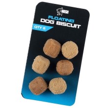 NASH - Umělá nástraha Floating Dog Biscuit 13 mm 6 ks