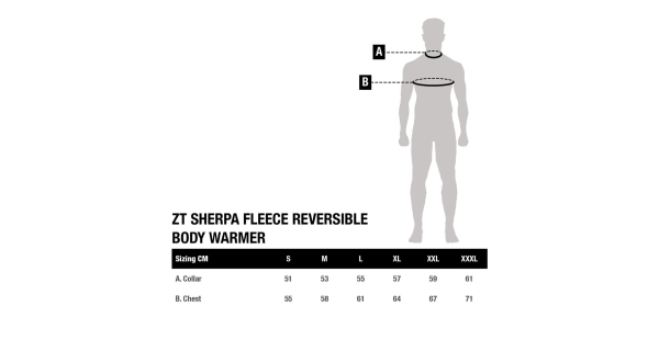 NASH - Vesta Zero Tolerance Sherpa Fleece Reversible Body Warmer vel. L